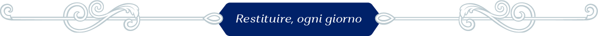Restituire, ogni giorno